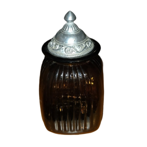 EUC Vintage 3 piece Glass jar set - Picture 4 of 11